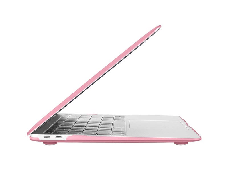 UESWILL 2022 2021 MacBook Air 13 inch Case A2337 M1 A2179 A1932, Hard Shell Case Cover Compatible with MacBook Air 13 inch with Retina Display & Touch ID (2018-2022), Pink - Image 5